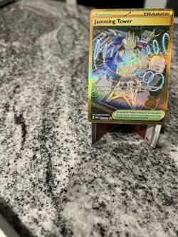Pokemon TCG Trainer Jamming Tower Card 243/182 Destined Rivals - Image 5