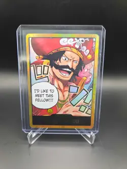 One Piece TCG English OP13 GOLD Don!! Card - Carrying On His Will - Image 1