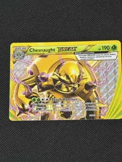 Chesnaught BREAK - 12/162 - Pokemon Breakthrough XY Ultra Rare Card - Image 1