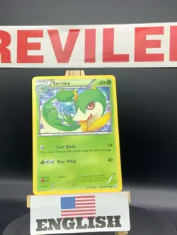 Servine RC2/RC25 Legendary Treasures Radiant Collection 2013 Pokemon Card - HP - Image 1