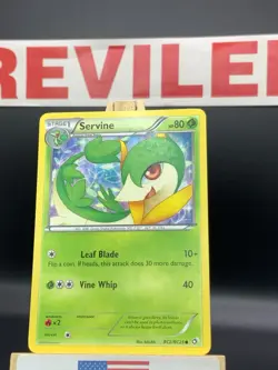 Servine RC2/RC25 Legendary Treasures Radiant Collection 2013 Pokemon Card - HP - Image 2