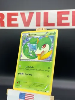 Servine RC2/RC25 Legendary Treasures Radiant Collection 2013 Pokemon Card - HP - Image 3