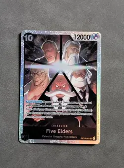 Five Elders OP13-082 SR Carrying on His Will - ONE PIECE Card Game English - Image 1