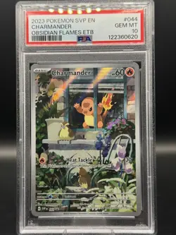 Charmander 044 Sv: Scarlet & Violet Promo Cards Holo PSA 10 - Image 1