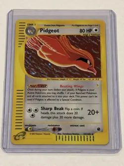 Pidgeot - 23/165 - Pokemon Expedition Holo Rare Card LP - Image 1