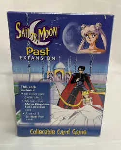 Sailor Moon Collectable Card Game Past Expansion CCG NEW SEALED Deck 2001 Dart - Image 1