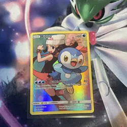 Piplup - 239/236 - Pokemon Cosmic Eclipse Sun & Moon Secret Rare Card - Image 1