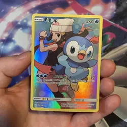 Piplup - 239/236 - Pokemon Cosmic Eclipse Sun & Moon Secret Rare Card - Image 2