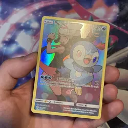 Piplup - 239/236 - Pokemon Cosmic Eclipse Sun & Moon Secret Rare Card - Image 3