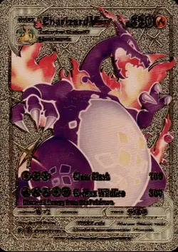 Gold Card Charizard VMAX SV107/SV122 Rare - Image 1