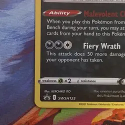 Galarian Moltres - (Prerelease) SWSH125 SWSH: Sword & Shield Promo Cards Holo - Image 5
