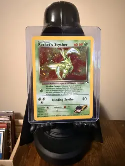 Rocket’s Scyther 13/132 Holo Rare Pokemon Card - MP+ - Image 1