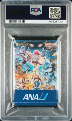 2015 POKEMON ANA PAIR CARDS MEGA MEWTWO X PSA 9 - Image 2