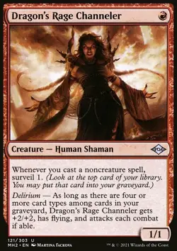 Dragon's Rage Channeler - Non-Foil - mh2 - 121 | MTG Card - Image 3