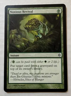 Noxious Revival X1 - NM/M Pack Fresh - New Phyrexia MTG Magic The Gathering - Image 1