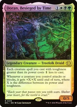 NM Foil Doran, Besieged by Time, MTG, Lorwyn Eclipsed, Magic the Gathering, 215 - Image 1