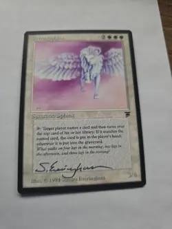 Petra Sphinx Sandra Everingham ARTIST PROOF Legends Set Magic the Gathering - Image 1