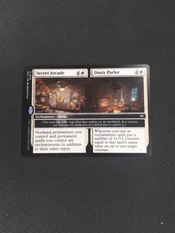 MTG ~ Secret Arcade ~ Dusty Parlour ~ Duskmourn: House of Horror ~ NM ~ Rare - Image 1