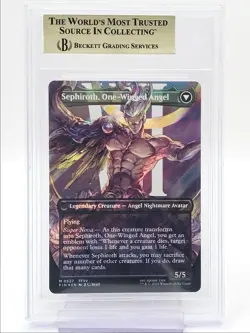 [2] SEPHIROTH FABLED SOLDIER ONE-WINGED ANGEL 2025 MAGIC BGS 10 Q6095 - Image 2