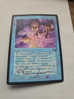 Puppet Master Sandra Everingham ARTIST PROOF Legends Set Magic the Gathering - Image 1
