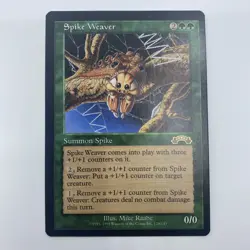 MTG Spike Weaver Exodus 1998 LP Green Spike Creature Fog Engine EDH Staple - Image 1