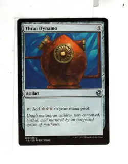 MTG SkeenAB Thran Dynamo from Iconic Masters. NM. - Image 1