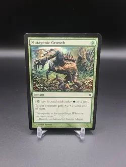 MTG Mutagenic Growth - New Phyrexia Moderately Played English - Image 1