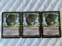 Magic the Gathering MTG 3x Psychatog Odyssey HP - Image 1