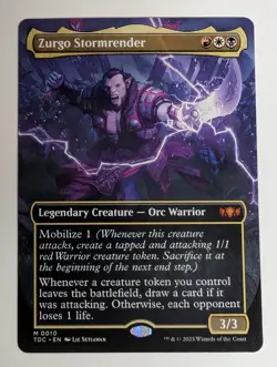 MTG - Zurgo Stormrender - TDC - M - Borderless - 10 - Image 1