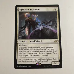 MTG Magic the Gathering Lightstall Inquisitor (24/426) Edge of Eternities LP - Image 1