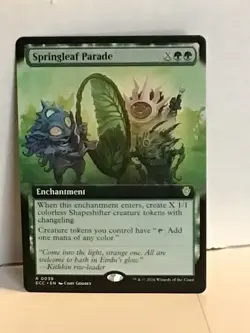 Springleaf Parade (#39 ) (Extended Art) Lorwyn Eclipsed NP - Image 1