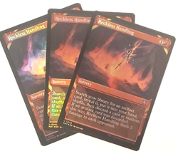 MTG 3X Reckless Handling March of the Machine: The Aftermath 0069 Foil Uncommon - Image 1