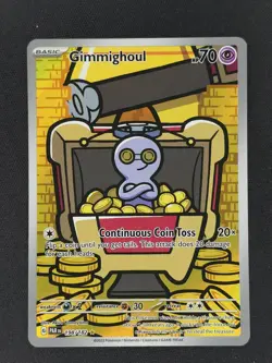 Gimmighoul 198/182 Pokemon SV04: Paradox Rift NM 🔥 - Image 1