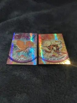 Topps Chrome Spectra Fearow #22 & Arcanine #59 Lot - HIGHLY COVETED RARE Pokemon - Image 2