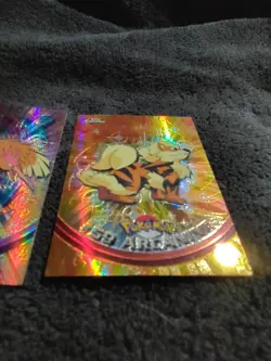 Topps Chrome Spectra Fearow #22 & Arcanine #59 Lot - HIGHLY COVETED RARE Pokemon - Image 3