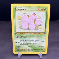 Pokemon 1st Edition Jungle Exeggcute 52/64 NS1 - Image 1