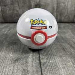 Pokemon TCG Premier Poke Ball Tin Sealed 3 Booster Packs & Coin 2023 TCG - Image 1