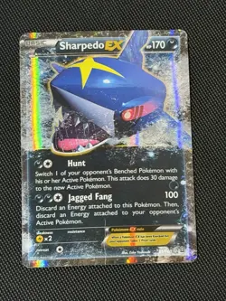 Sharpedo EX 91/160 Ultra Rare XY Primal Clash 2015 Pokemon TCG - Image 1