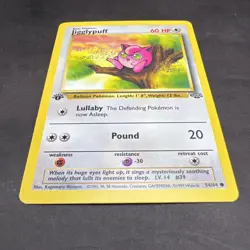 Pokemon 1st Edition Jungle Jigglypuff 54/64 NS1 - Image 3