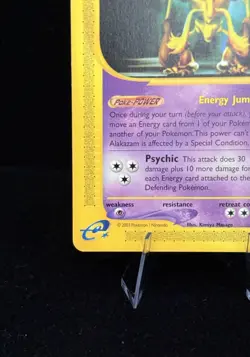 Alakazam 2/144 | Skyridge | WOTC | Non-Holo Rare | LP+ | Pokemon TCG - Image 5