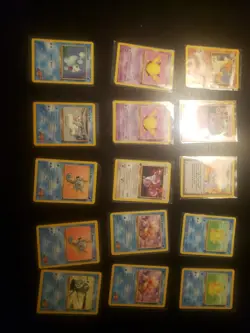 Pokemon Trainer Mix Lot Of 23 1st Edition - Image 1