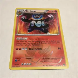 Emboar (Secret) 100/99 Next Destinies Holo 150 HP Pokemon TCG English Card - Image 1