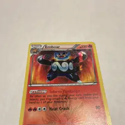Emboar (Secret) 100/99 Next Destinies Holo 150 HP Pokemon TCG English Card - Image 2