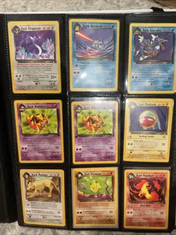Team Rocket 1st Edition Pokemon Card Lot Vintage WOTC 98 Cards Mixed - Image 1