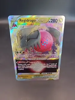 Pokemon - Regidrago VSTAR - 136/195 - Silver Tempest - Holo - Ultra Rare NM - Image 1