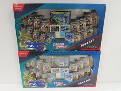 (2) Lot 2023 Pokemon Crown Zenith Sea & Sky Premium Collection Sealed Box - Image 1
