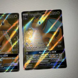 Lot Of 2 Dragonite GX Pokemon TCG Cards Unified Minds Dragon Majesty NM - Image 3
