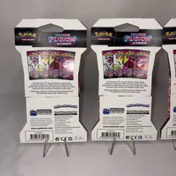 Fusion Strike Sleeved Pokemon Booster Pack Mew Artwork 4x SWSH - Image 5