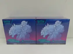 (2) Lot 2025 Journey Together Sealed Pokemon Center ETB Elite Trainer Box - Image 1
