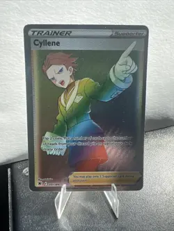 Pokemon Cyllene 201/189 Swsh10: Astral Radiance Rainbow Secret Rare - Image 1